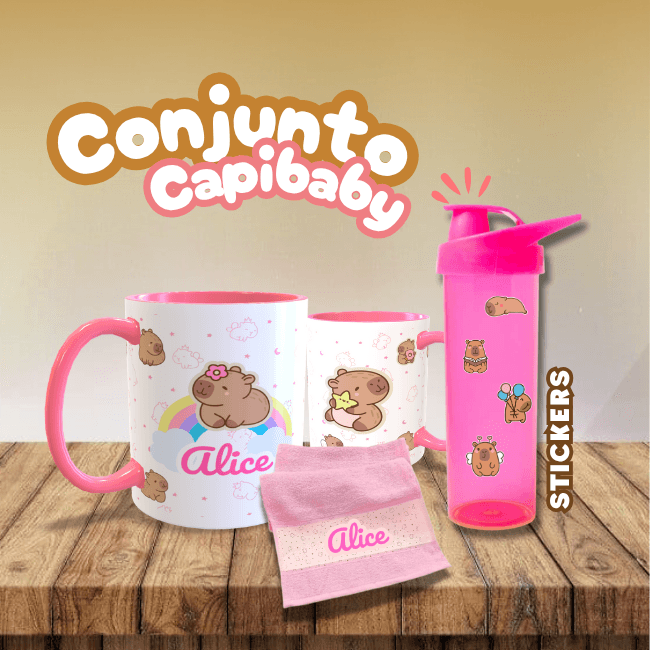 Imagem de Conjunto Kids Capibaby
